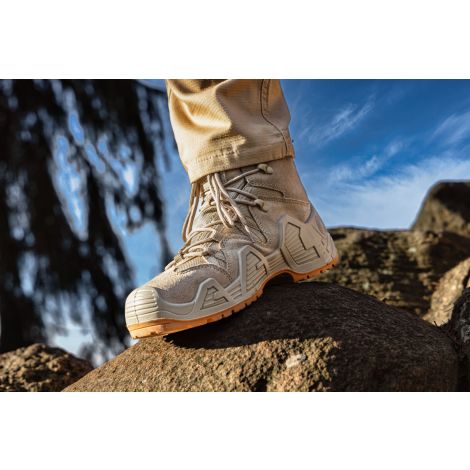 Buty outdoorowe trzewiki trekkingowe beżowe Lahti Pro L30126 - 7